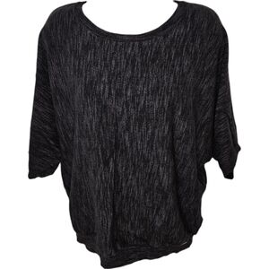 DKNY Kimono Style Short Sleeve Sweater Top
